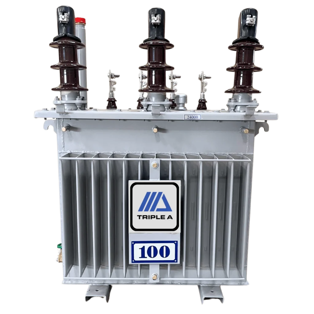 หม้อแปลงไฟฟ้า 100 KVA 24000-416/240 - TRIPLE A