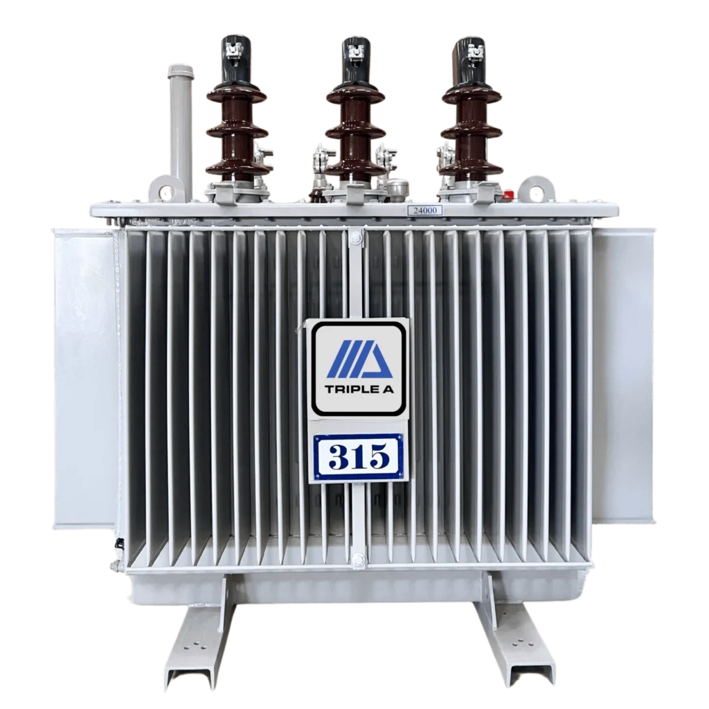 หม้อแปลงไฟฟ้า 315 KVA 24000-416/240 - TRIPLE A