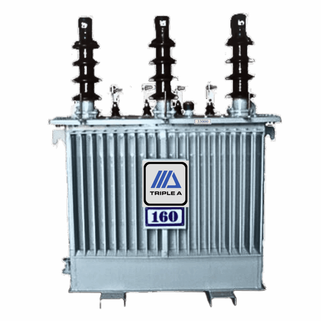 หม้อแปลงไฟฟ้า 160 KVA 33000-416/240